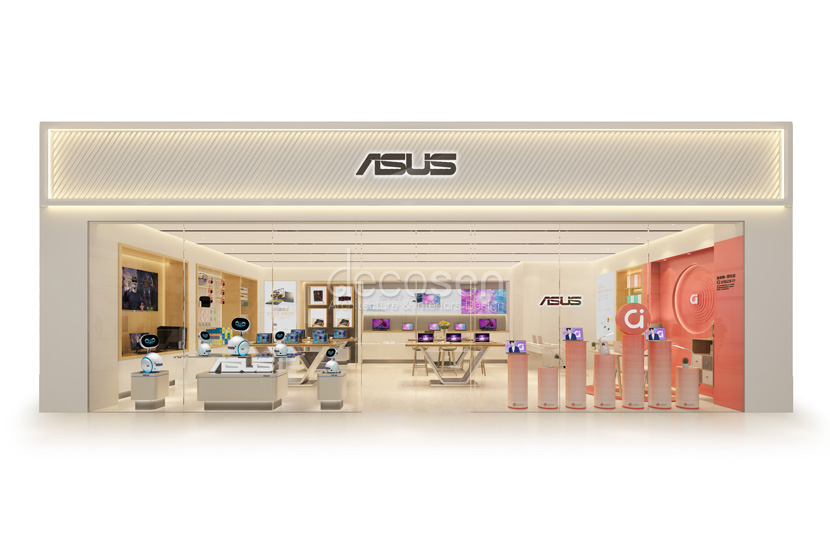 ASUS华硕  | a豆adol电脑品牌体验店SI设计-8