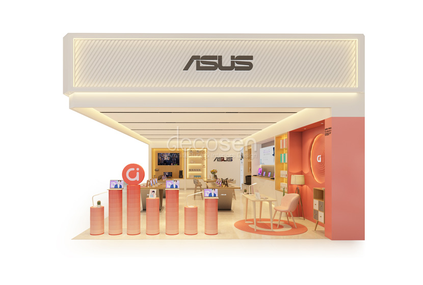 ASUS华硕  | a豆adol电脑品牌体验店SI设计-6